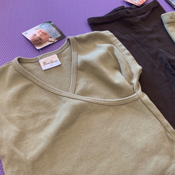 Blue Canoe Organic Girl Gift Set Kimono Layering Top, Leggings, Pant 9-12 months - Picture 2 of 6